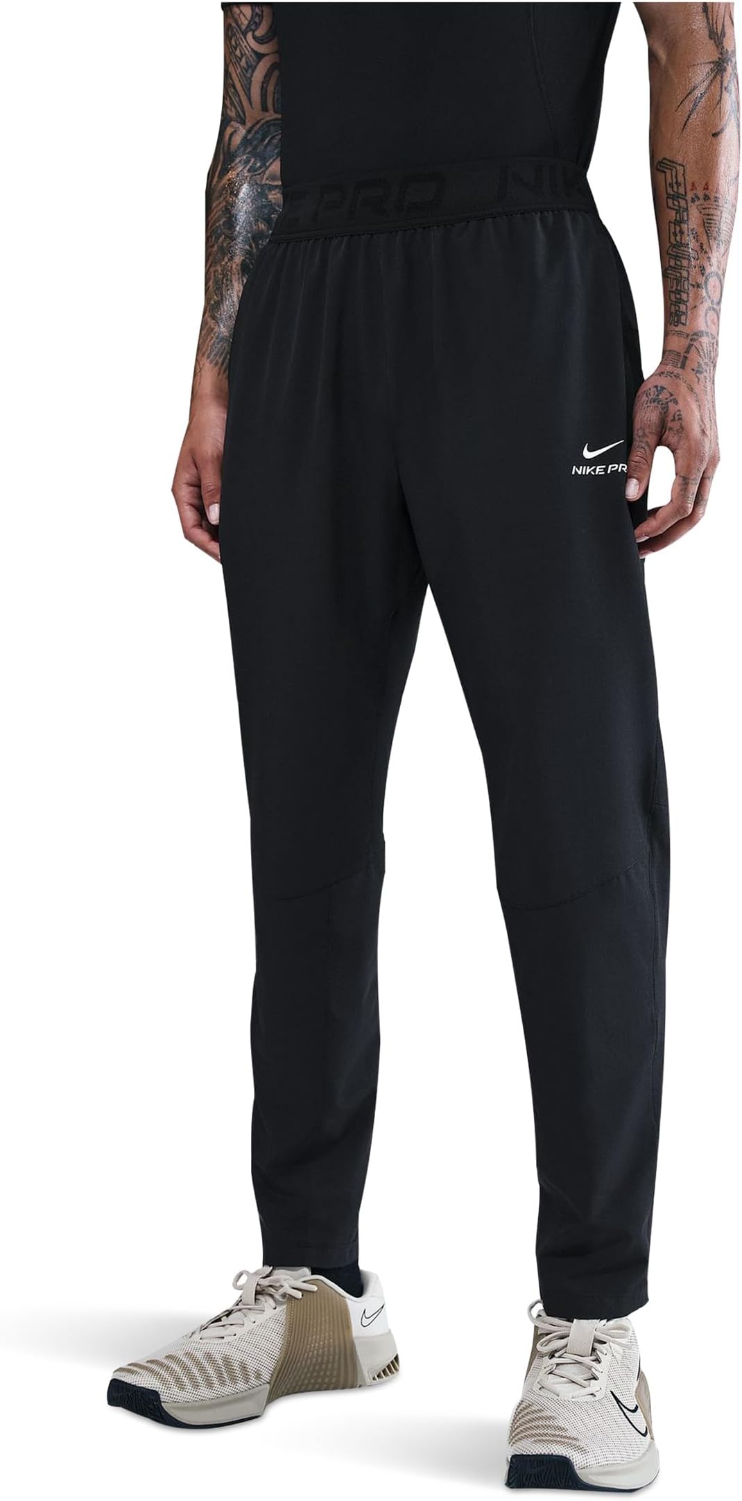 Мужские профессиональные тренировочные брюки Dri-FIT Nike, Black/White
Мужские профессиональные тренировочные брюки Dri-FIT Nike, Black/White