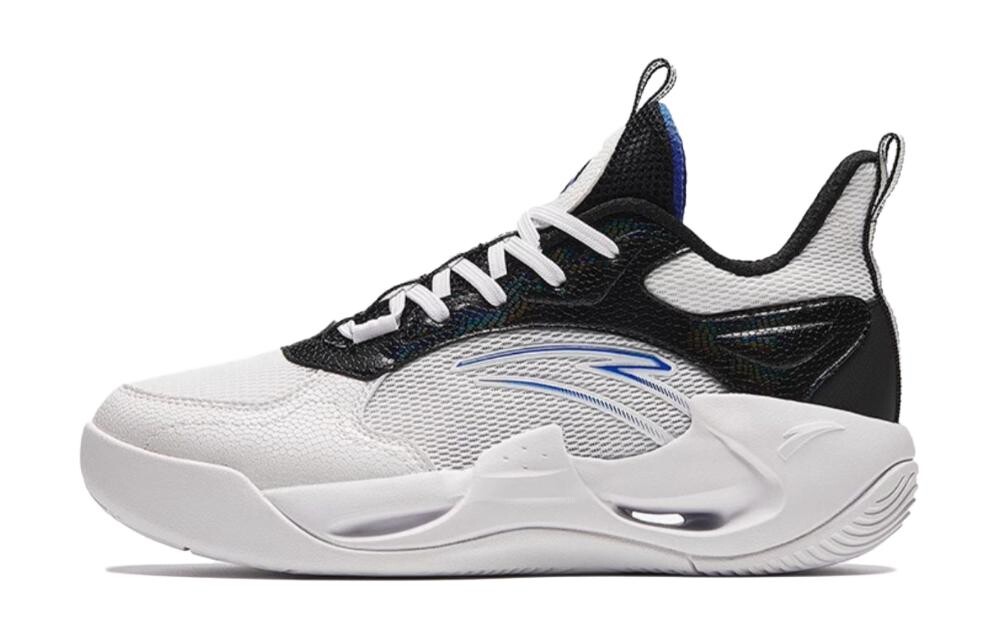 Детские баскетбольные кроссовки GS Low-top белые/черные Anta Kids, белый/черный 
Детские баскетбольные кроссовки GS Low-top белые/черные Anta Kids, белый/черный