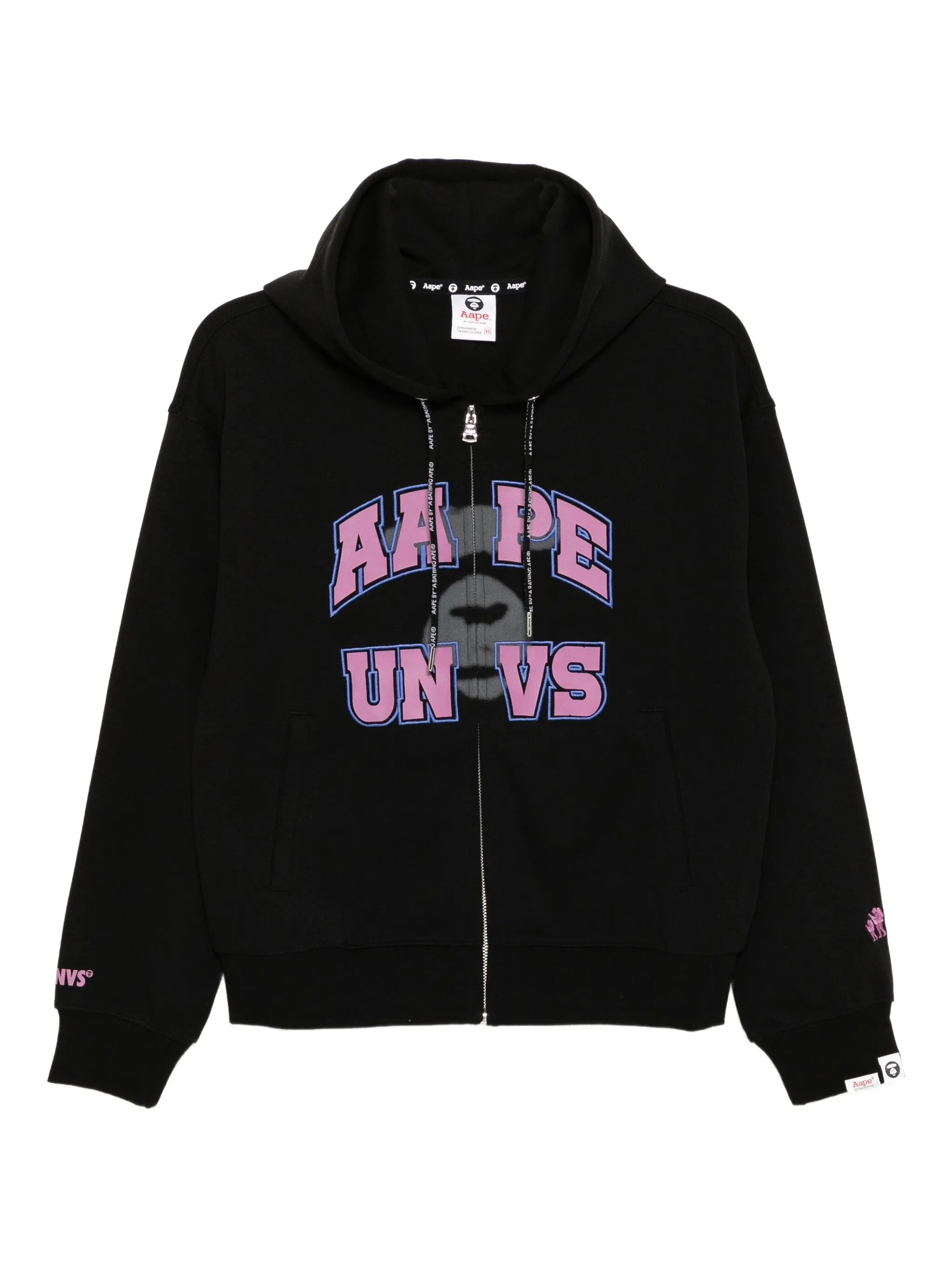 Худи на молнии Aape By A Bathing Ape, черный
Худи на молнии Aape By A Bathing Ape, черный