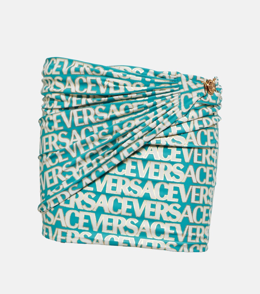 Мини-юбка со сборками и логотипом VERSACE, разноцветный
Мини-юбка со сборками и логотипом VERSACE, разноцветный