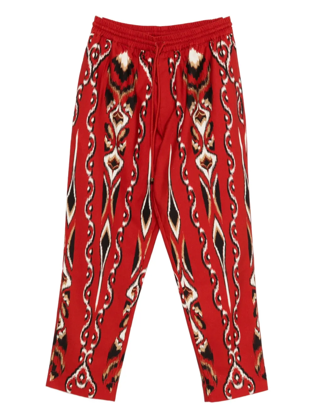Брюки с узором и поясом на кулиске Farm Rio, красный
Брюки с узором и поясом на кулиске Farm Rio, красный