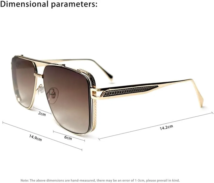 Поляризованные солнцезащитные очки с градиентной металлической оправой для мужчин, модные винтажные женские солнцезащитные очки UV400, SUN460 Generic, Black
Поляризованные солнцезащитные очки с градиентной металлической оправой для мужчин, модные винтажные женские солнцезащитные очки UV400, SUN460 Generic, Black