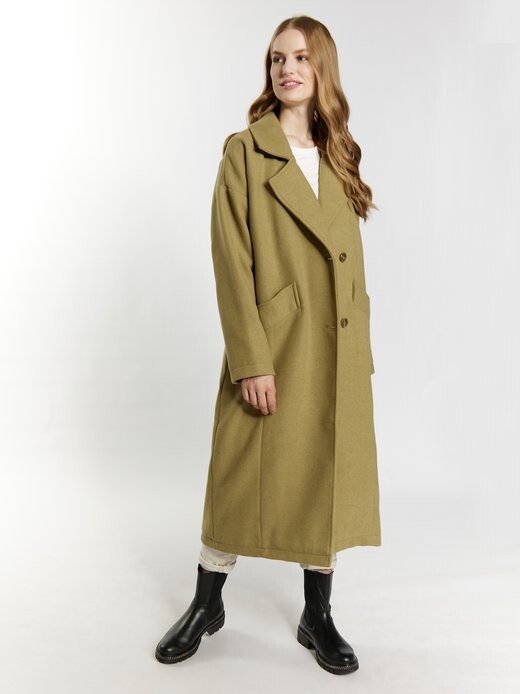 Переходное пальто из смесовой шерсти. Dreimaster, зеленый
Переходное пальто из смесовой шерсти. Dreimaster, зеленый