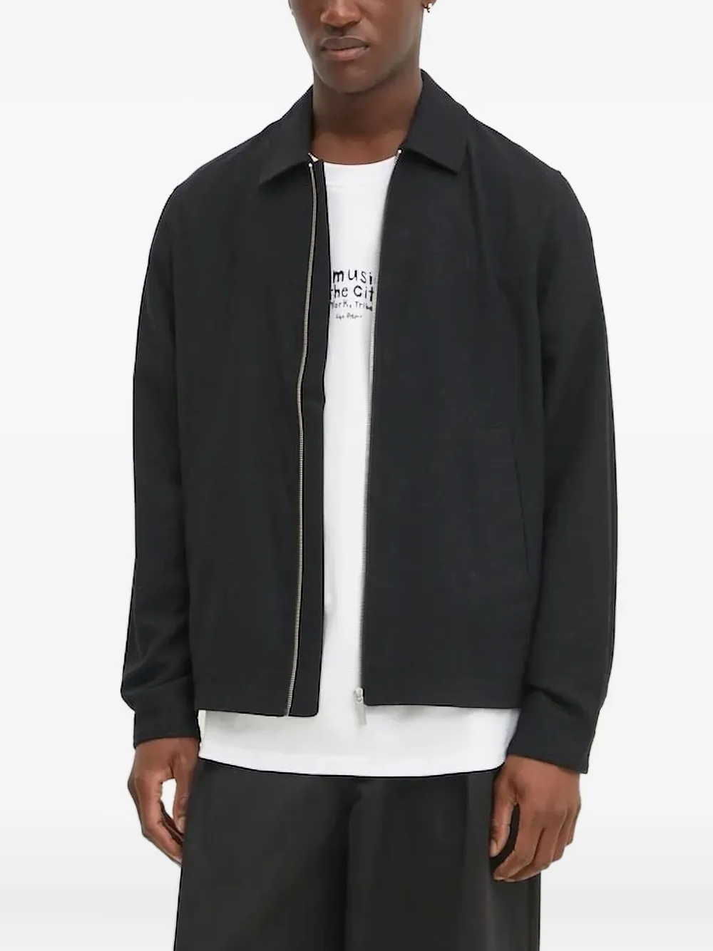 Куртка-рубашка на молнии Les Deux, черный
Куртка-рубашка на молнии Les Deux, черный