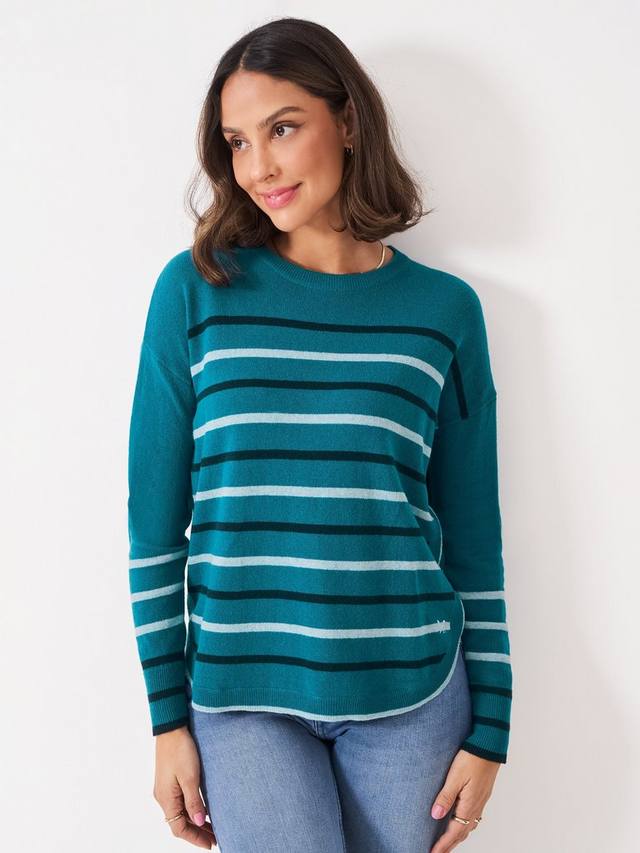 Джемпер Harmony Rosie Stripe Wool Rich Crew Clothing, Airforce Blue
Джемпер Harmony Rosie Stripe Wool Rich Crew Clothing, Airforce Blue