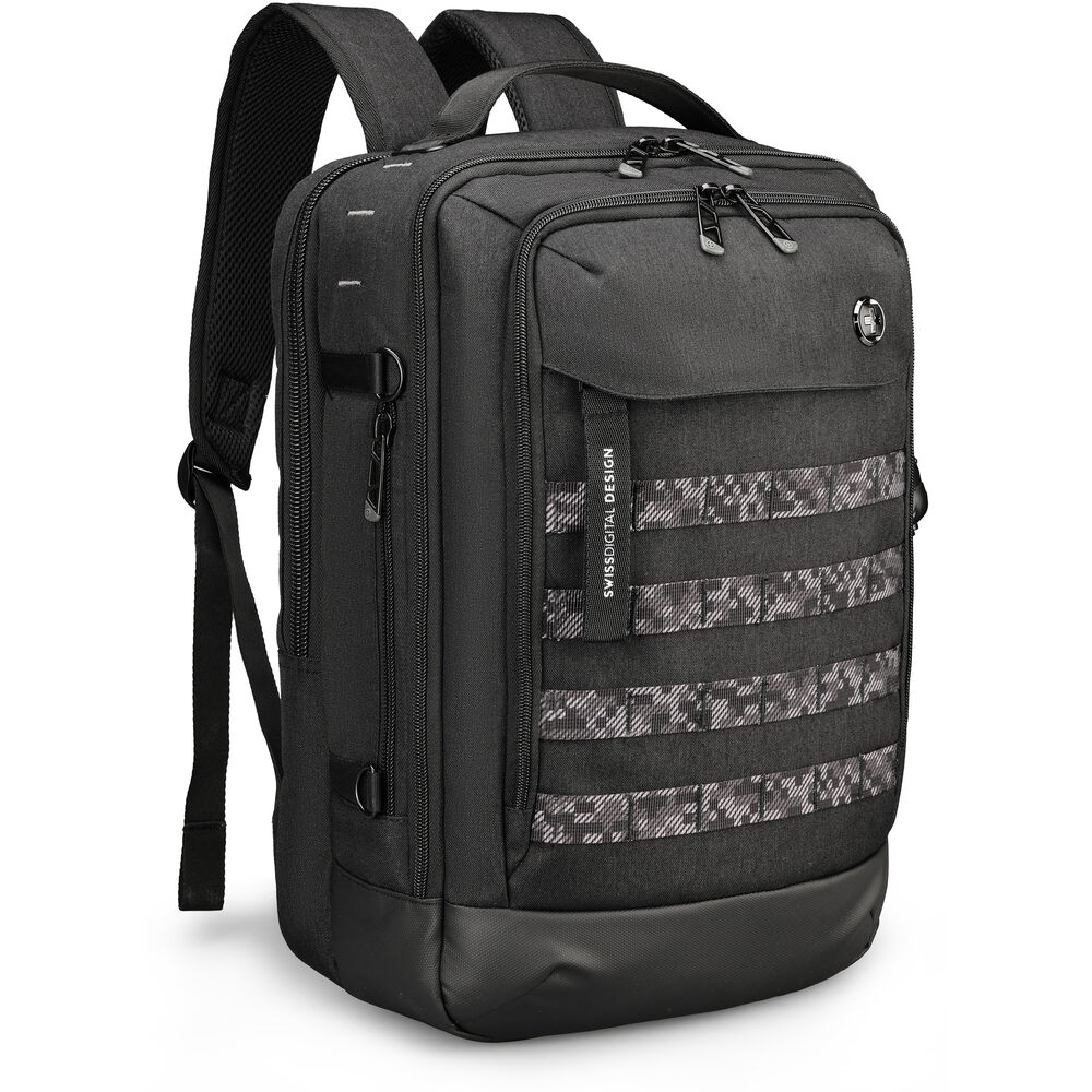Рюкзак Swissdigital BERG L (черный, 24 л)
Рюкзак Swissdigital BERG L (черный, 24 л)