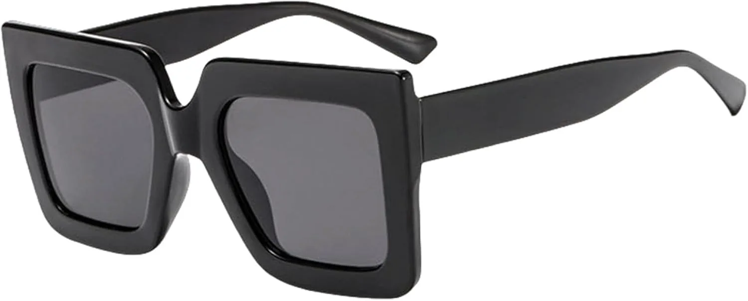 Женские солнцезащитные очки в винтажном стиле, большие, с градиентным переходом цвета, классические черные очки с защитой от УФ-излучения UV400 HHZZYVY, Black Gray
Женские солнцезащитные очки в винтажном стиле, большие, с градиентным переходом цвета, классические черные очки с защитой от УФ-излучения UV400 HHZZYVY, Black Gray