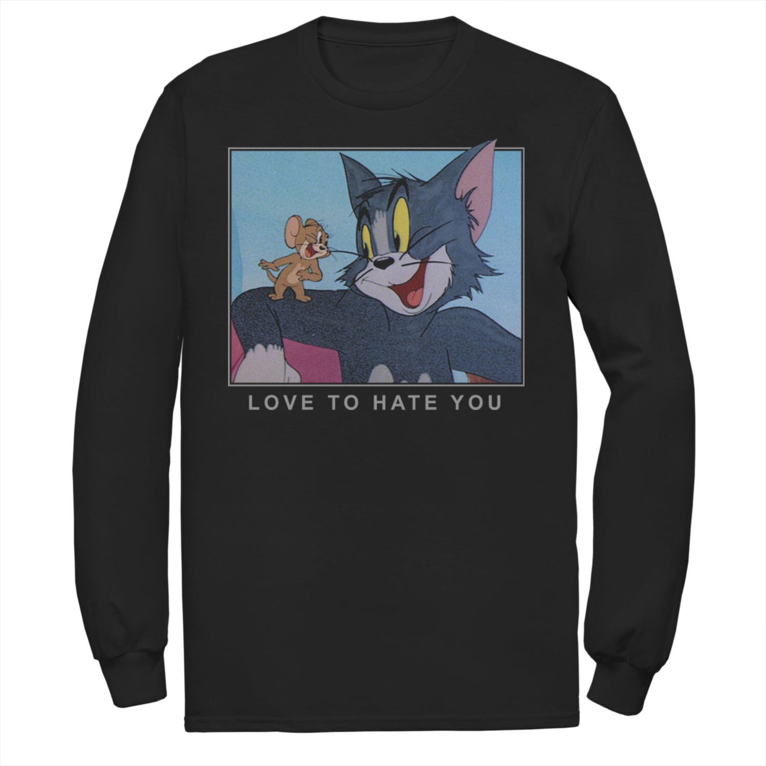 Мужская футболка с портретом Tom And Jerry Love To Hate You Licensed Character
Мужская футболка с портретом Tom And Jerry Love To Hate You Licensed Character