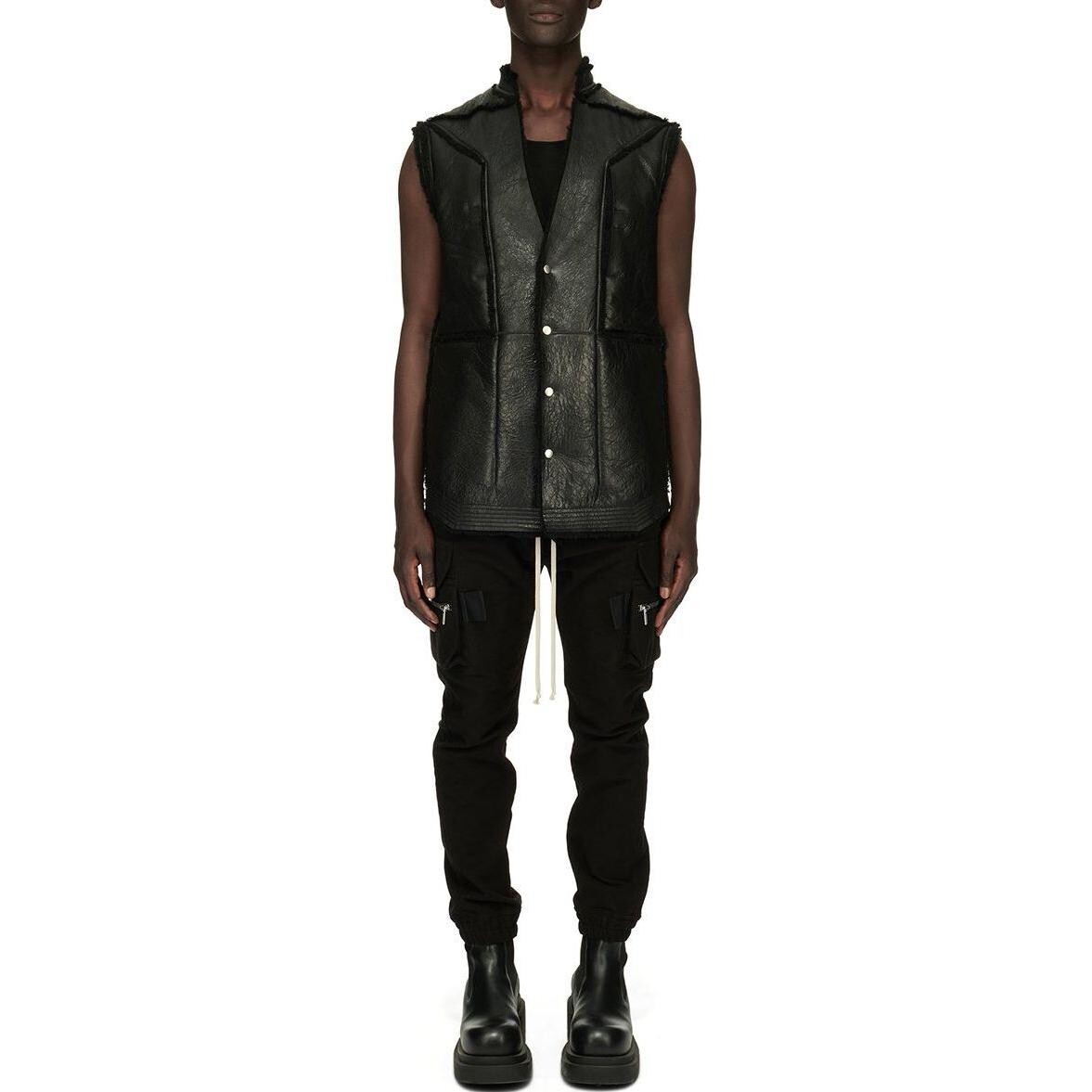 Жилет мужской черный Rick Owens, черный
Жилет мужской черный Rick Owens, черный