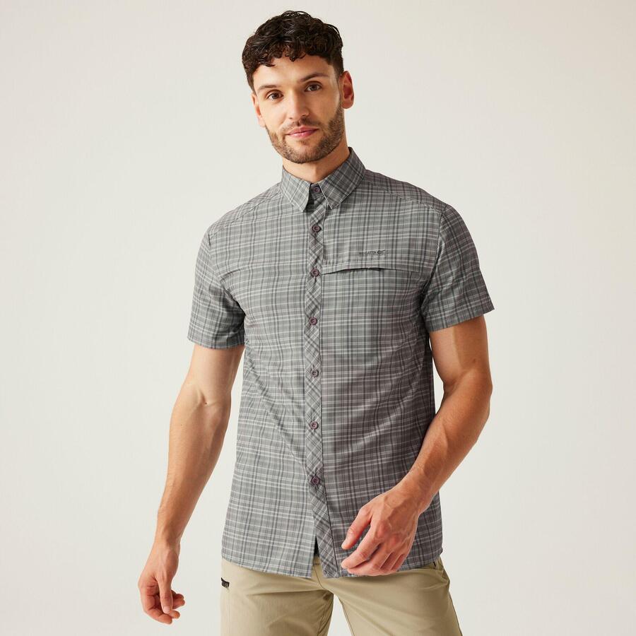 REGATTA Мужская походная футболка с коротким рукавом, лёгкая
REGATTA Мужская походная футболка с коротким рукавом, лёгкая