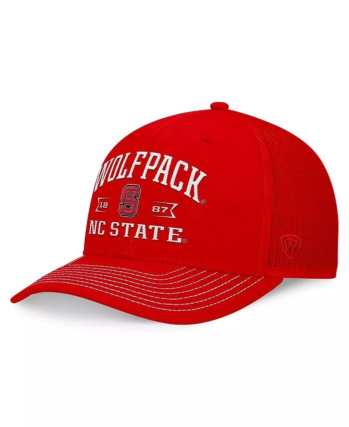 Мужская красная регулируемая шляпа NC State Wolfpack Carson Trucker Top Of The World, красный
Мужская красная регулируемая шляпа NC State Wolfpack Carson Trucker Top Of The World, красный