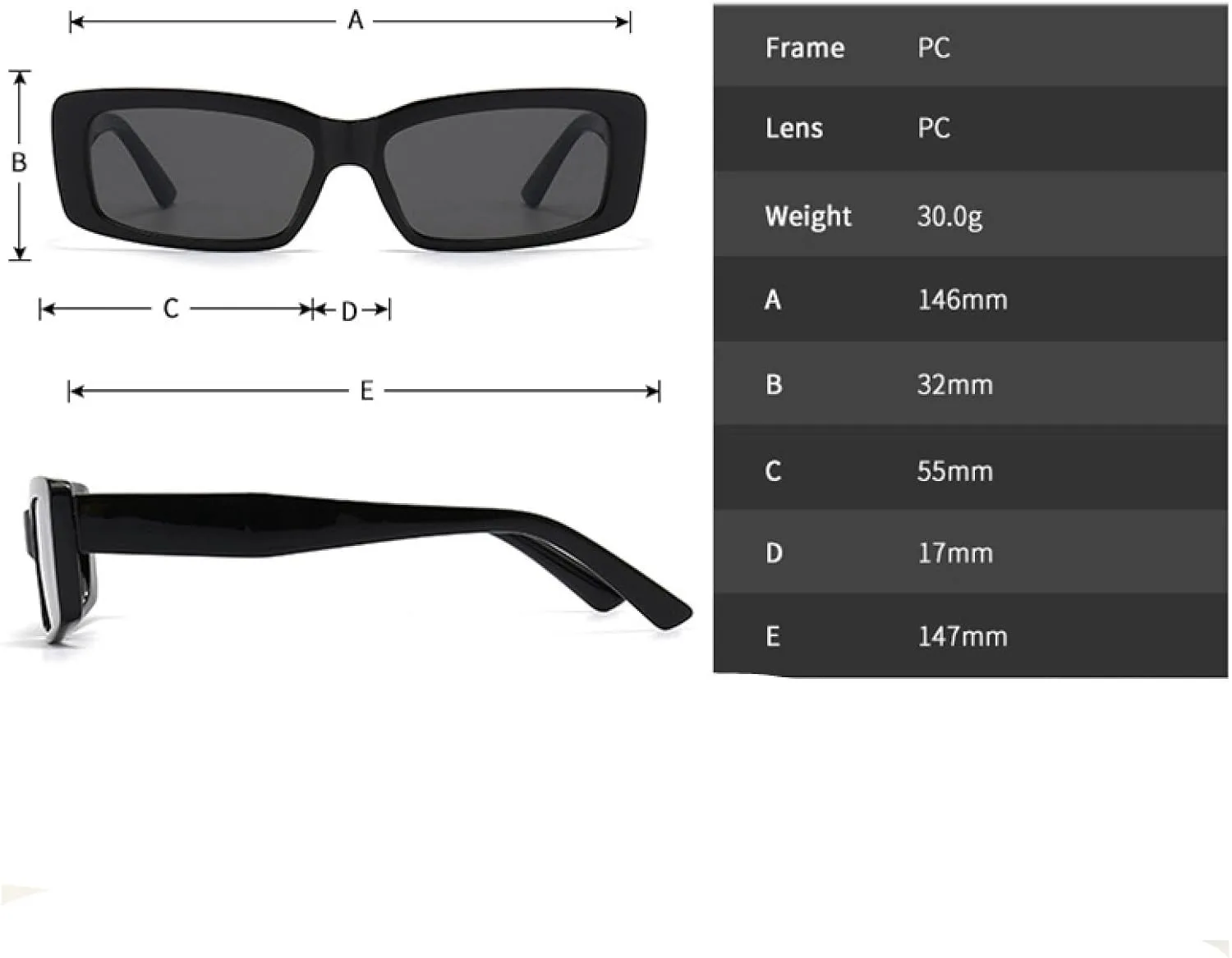 Солнцезащитные очки с защитой от УФ-излучения UV400 | Женские, маленькие, светло-серые, для занятий спортом на открытом воздухе и вождения DSVIGF, Green Light Gray
Солнцезащитные очки с защитой от УФ-излучения UV400 | Женские, маленькие, светло-серые, для занятий спортом на открытом воздухе и вождения DSVIGF, Green Light Gray