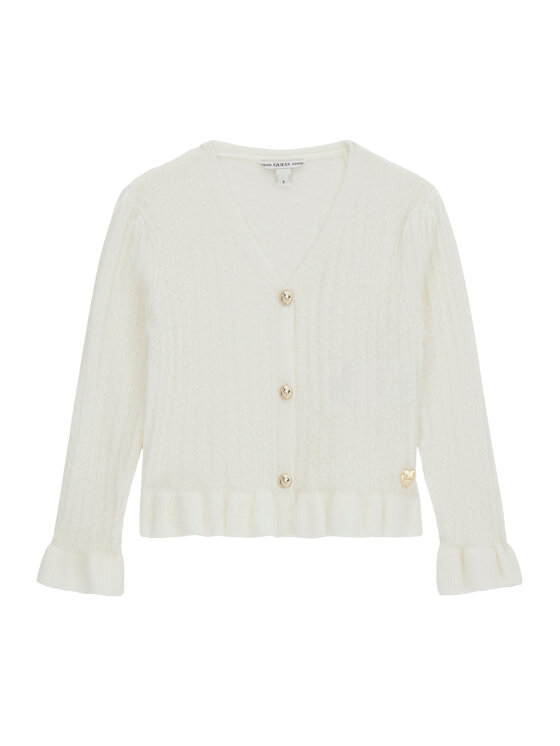 Кардиган regular fit K6RR03 Z4530 Guess, белый
Кардиган regular fit K6RR03 Z4530 Guess, белый