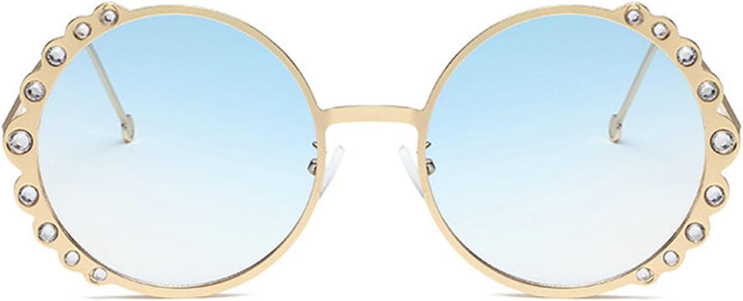 Willochra — круглые солнцезащитные очки ручной работы для женщин, современные солнцезащитные очки с бриллиантами и стразами, винтажные модные хрустальные солнцезащитные очки, Blue
Willochra — круглые солнцезащитные очки ручной работы для женщин, современные солнцезащитные очки с бриллиантами и стразами, винтажные модные хрустальные солнцезащитные очки, Blue