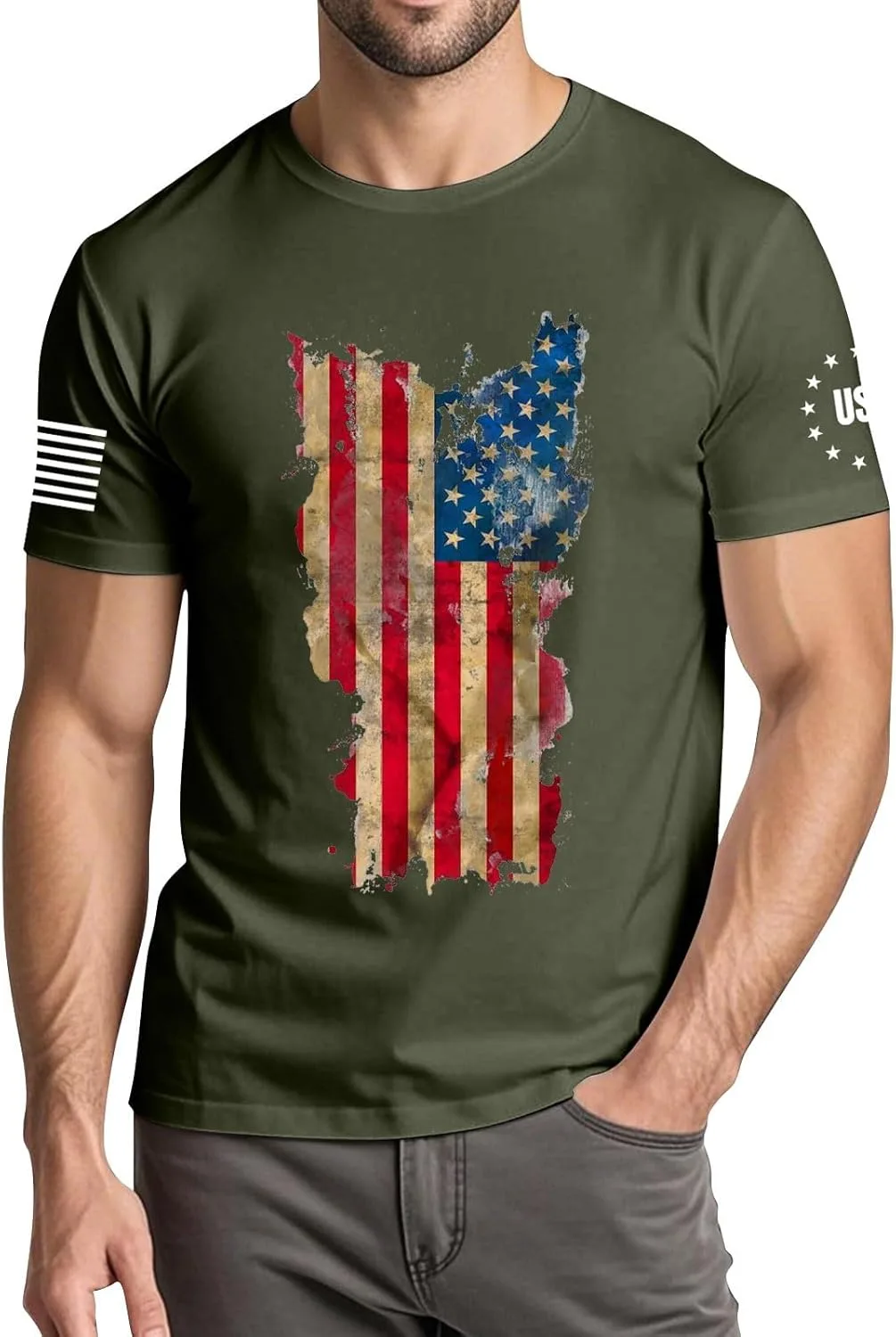 Футболка Wenkomg1 мужская летняя с коротким рукавом и принтом, M-3XL
Футболка Wenkomg1 мужская летняя с коротким рукавом и принтом, M-3XL