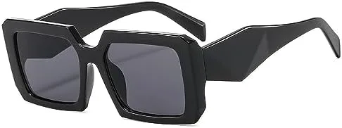 Модные квадратные солнцезащитные очки для женщин и мужчин в стиле ретро с крупной оправой, трендовые модели, защита от ультрафиолета UV400 MTZJH, Black Grey
Модные квадратные солнцезащитные очки для женщин и мужчин в стиле ретро с крупной оправой, трендовые модели, защита от ультрафиолета UV400 MTZJH, Black Grey