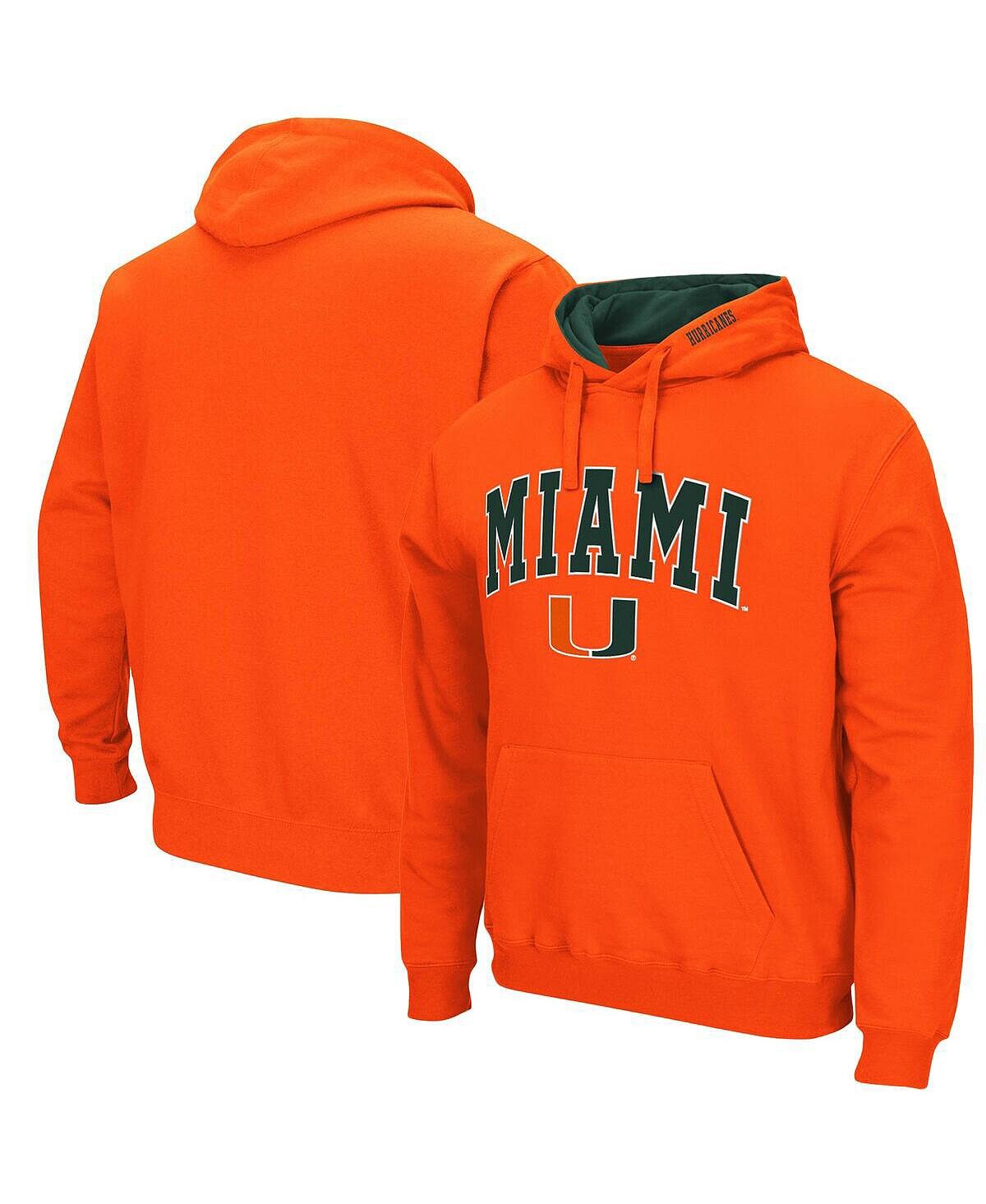 Мужской оранжевый пуловер с капюшоном Miami Hurricanes Arch and Logo 3.0 Colosseum
Мужской оранжевый пуловер с капюшоном Miami Hurricanes Arch and Logo 3.0 Colosseum
