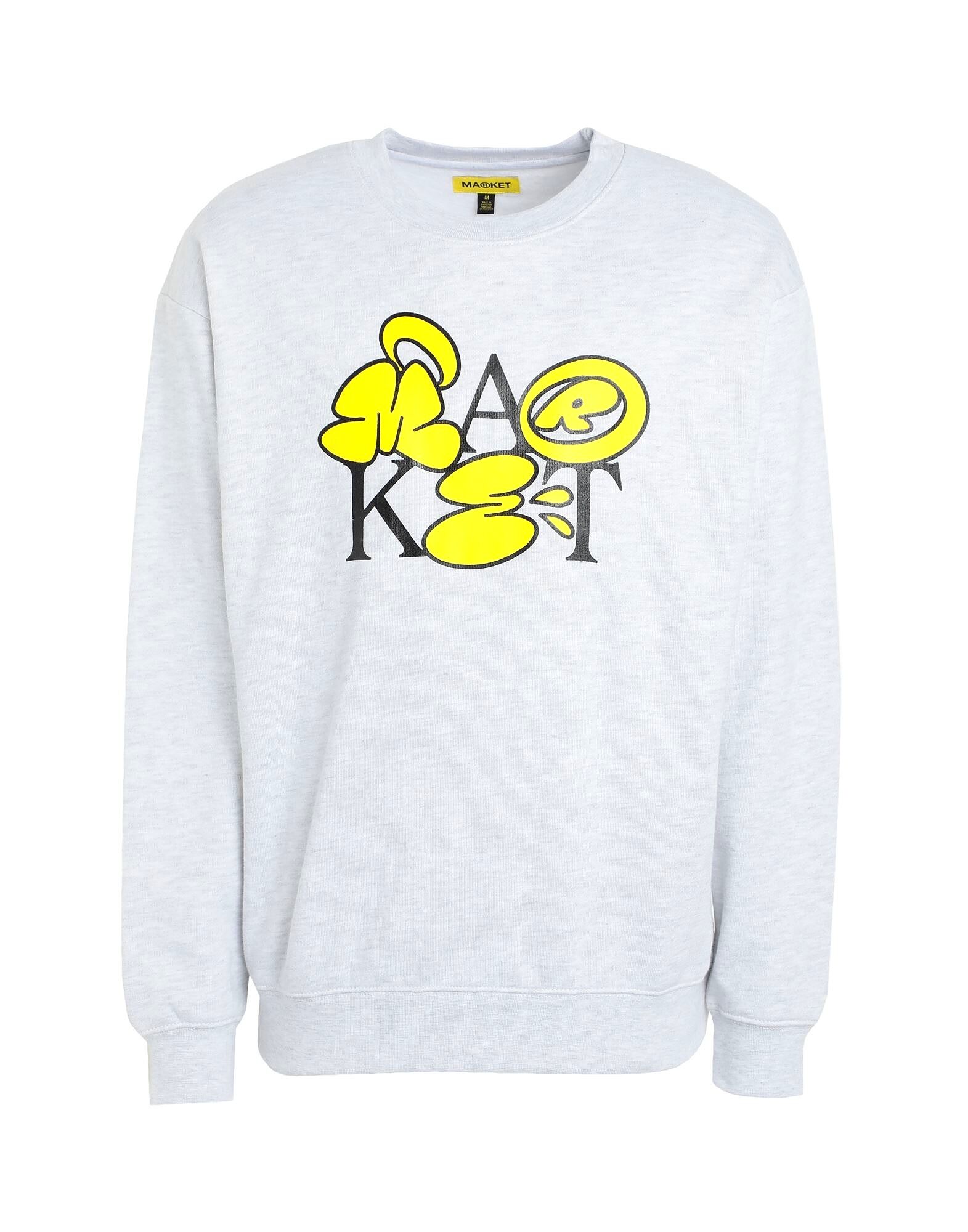 Толстовка Market Bubble Letter Crewneck Sweatshirt Market, светло-серый
Толстовка Market Bubble Letter Crewneck Sweatshirt Market, светло-серый