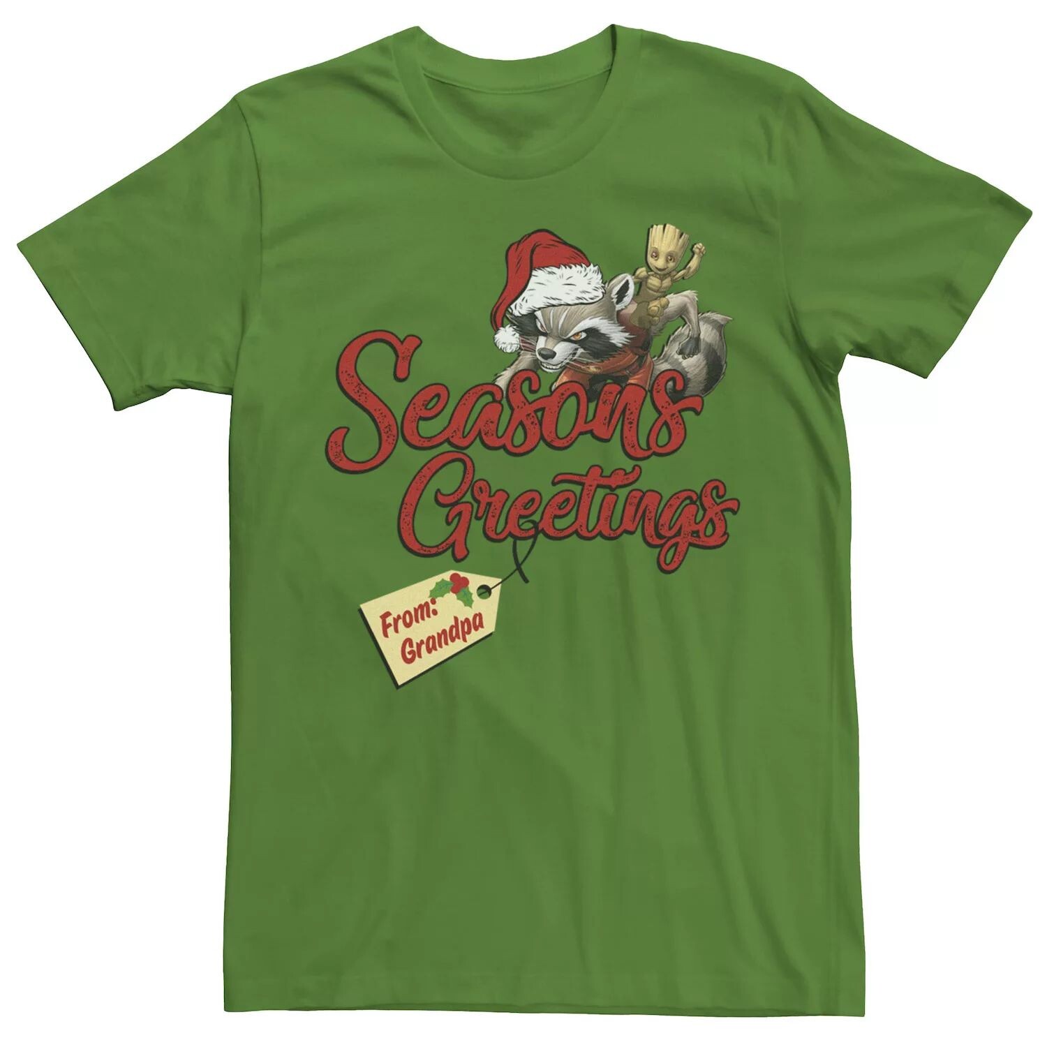Мужская футболка Marvel Seasons Greetings Rocket And Groot From Grandpa Portrait Licensed Character
Мужская футболка Marvel Seasons Greetings Rocket And Groot From Grandpa Portrait Licensed Character