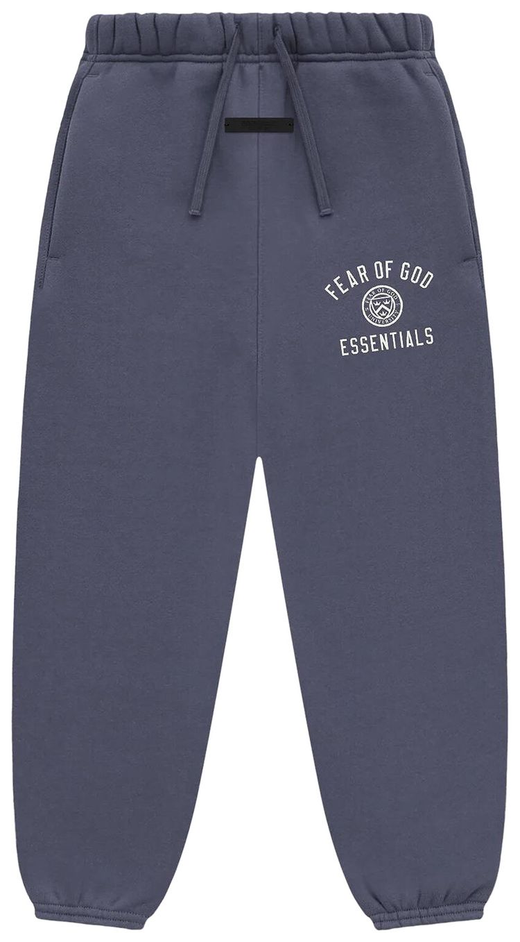 Детские флисовые спортивные штаны Fear of God Essentials, синий
Детские флисовые спортивные штаны Fear of God Essentials, синий