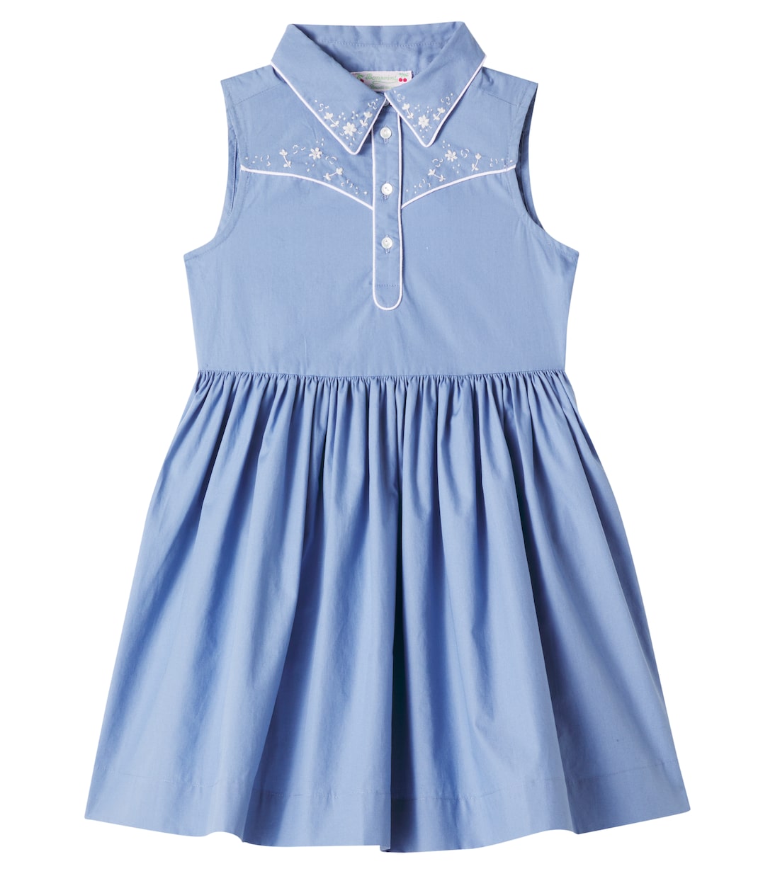 Платье Ermance из хлопкового поплина с вышивкой Bonpoint, Bleu Moyen
Платье Ermance из хлопкового поплина с вышивкой Bonpoint, Bleu Moyen