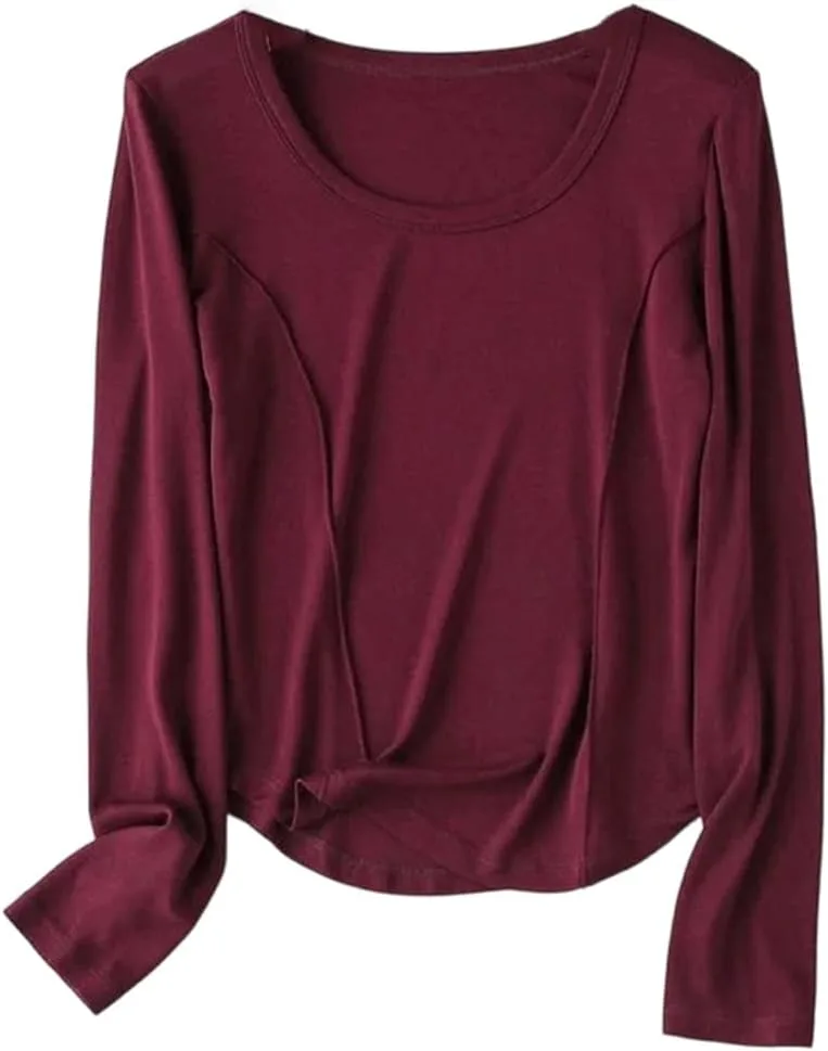 Женский топ из шерстяной смеси с длинными рукавами и облегающим кроем Mkjuuior
Женский топ из шерстяной смеси с длинными рукавами и облегающим кроем Mkjuuior