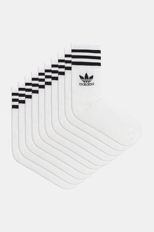 Носки 3-Stripes упаковка 10 пар Adidas Originals, белый
Носки 3-Stripes упаковка 10 пар Adidas Originals, белый