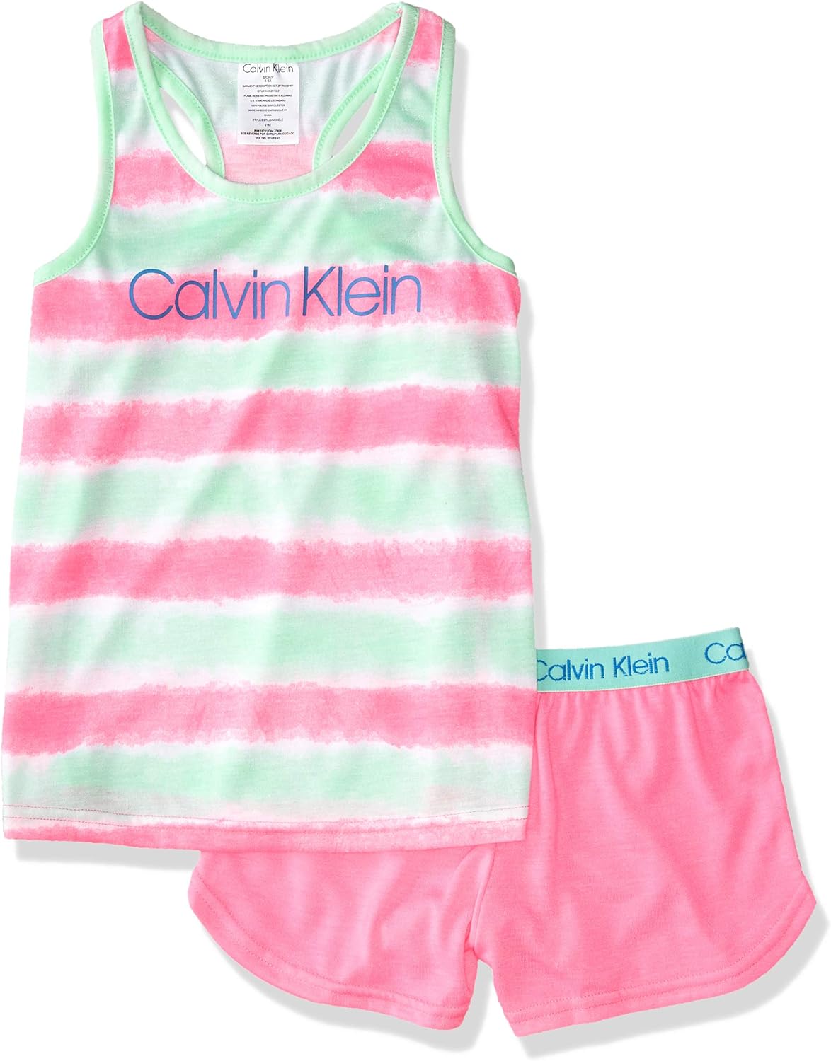 Пижамный комплект Calvin Klein для девочек: симпатичный топ и удобная блузка с короткими штанами, Pop Tie Dye
Пижамный комплект Calvin Klein для девочек: симпатичный топ и удобная блузка с короткими штанами, Pop Tie Dye