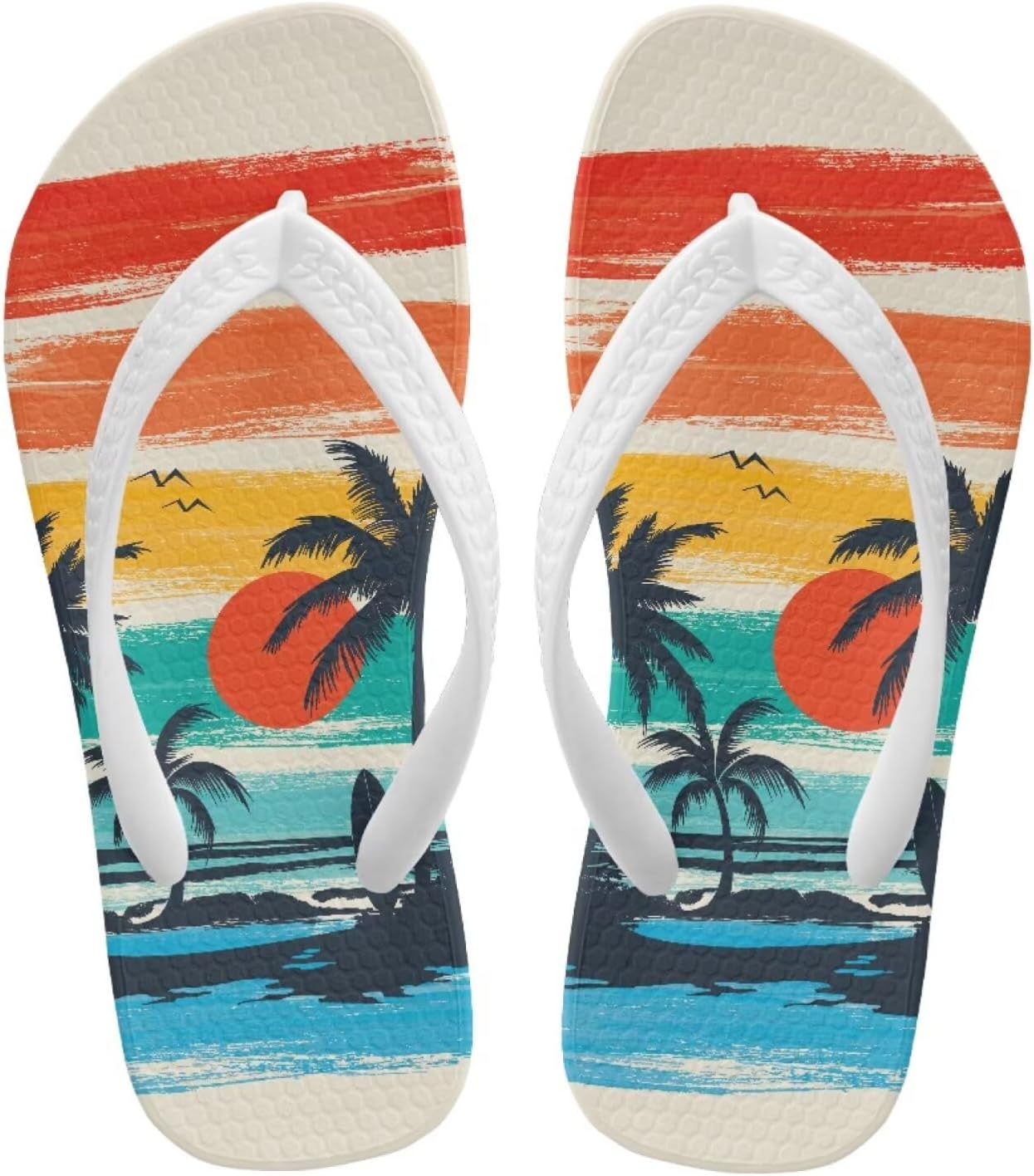 Вьетнамки для девочек, детские шлепанцы, легкие пляжные сандалии, детские летние шлепанцы с противоскользящей подошвой Pynewomyt, Sunset Hawaii
Вьетнамки для девочек, детские шлепанцы, легкие пляжные сандалии, детские летние шлепанцы с противоскользящей подошвой Pynewomyt, Sunset Hawaii