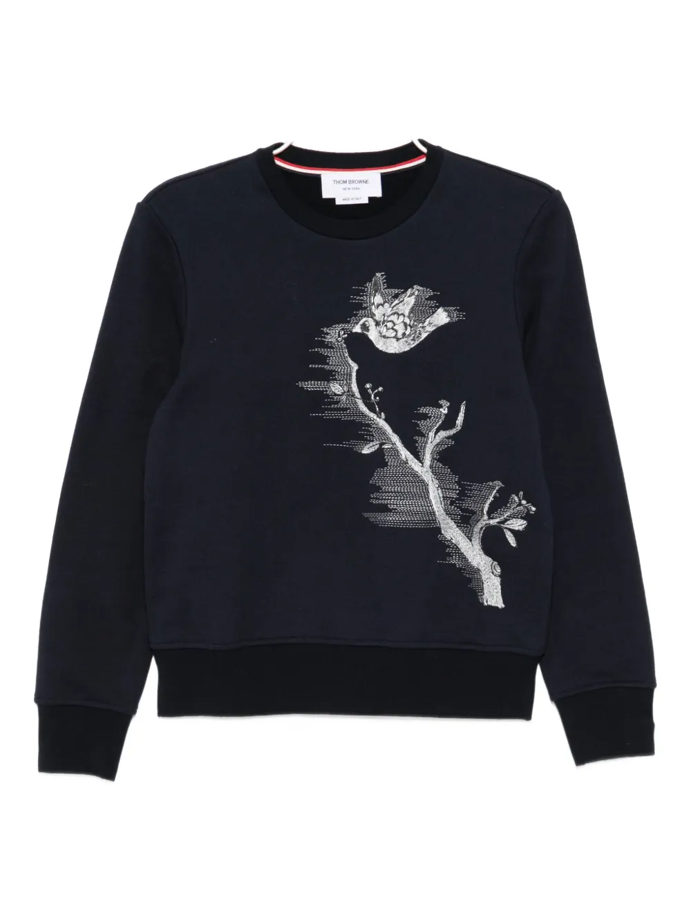 Толстовка с вышивкой Thom Browne, синий
Толстовка с вышивкой Thom Browne, синий