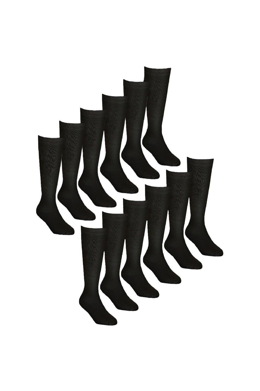 12 пар бамбуковых носков до колена, мягкие однотонные длинные школьные носки Sock Snob, черный
12 пар бамбуковых носков до колена, мягкие однотонные длинные школьные носки Sock Snob, черный