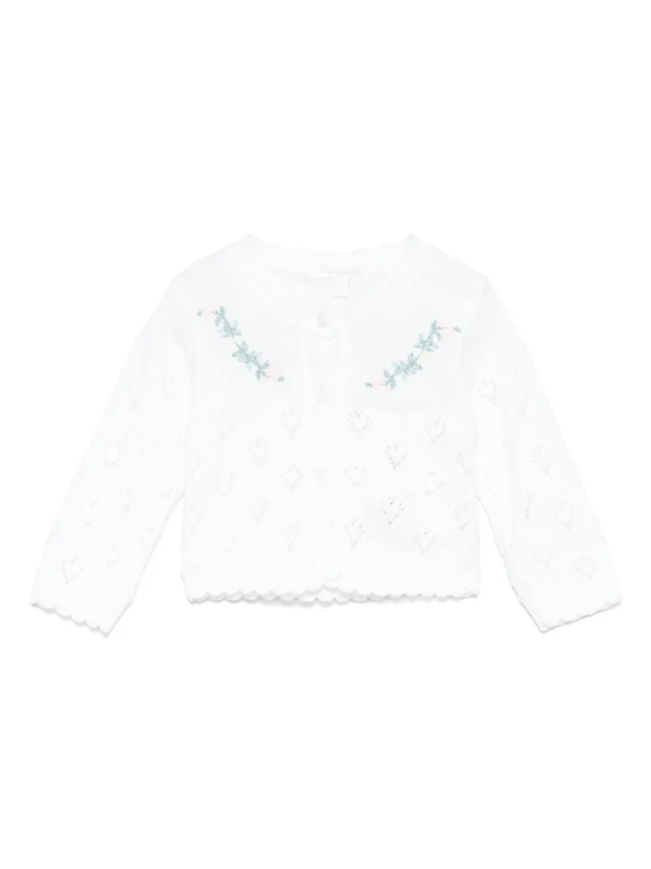 Декорированный кардиган Patachou, белый
Декорированный кардиган Patachou, белый
