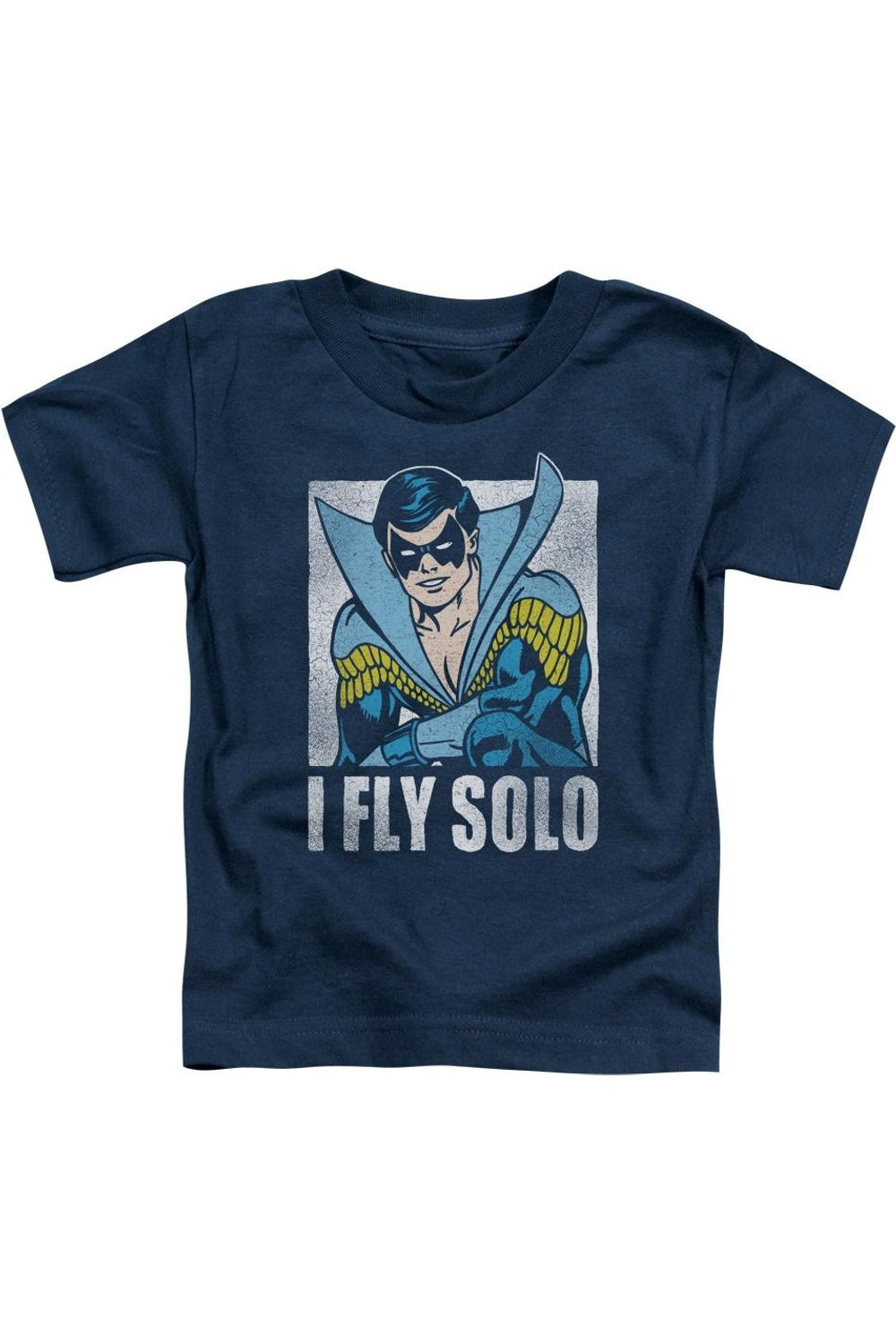 Футболка с коротким рукавом DC Comics Fly Solo для малышей Gildan, темно-синий
Футболка с коротким рукавом DC Comics Fly Solo для малышей Gildan, темно-синий