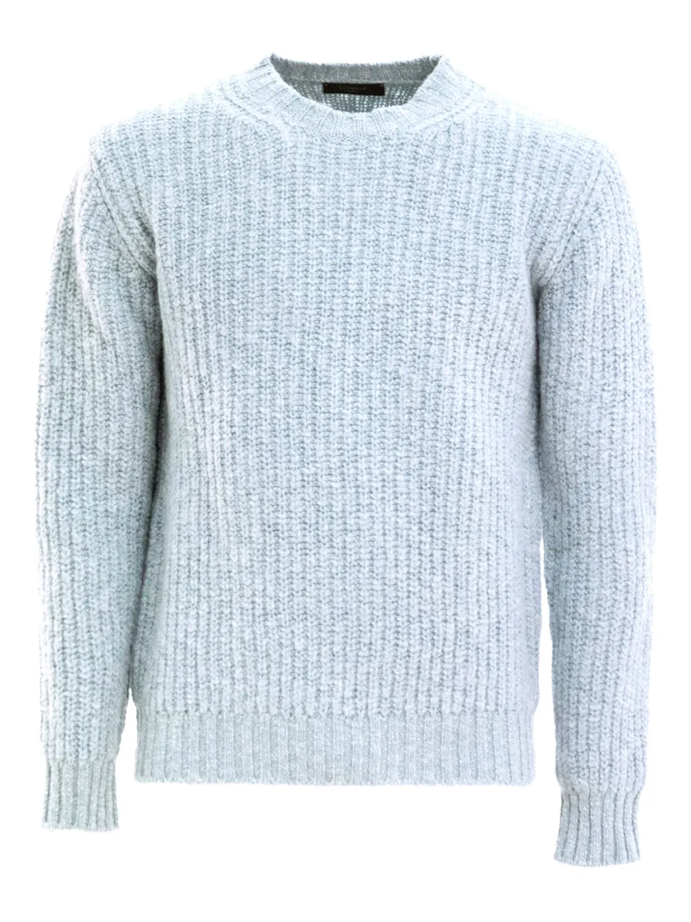 Свитер в рубчик с круглым вырезом Zanone, синий
Свитер в рубчик с круглым вырезом Zanone, синий