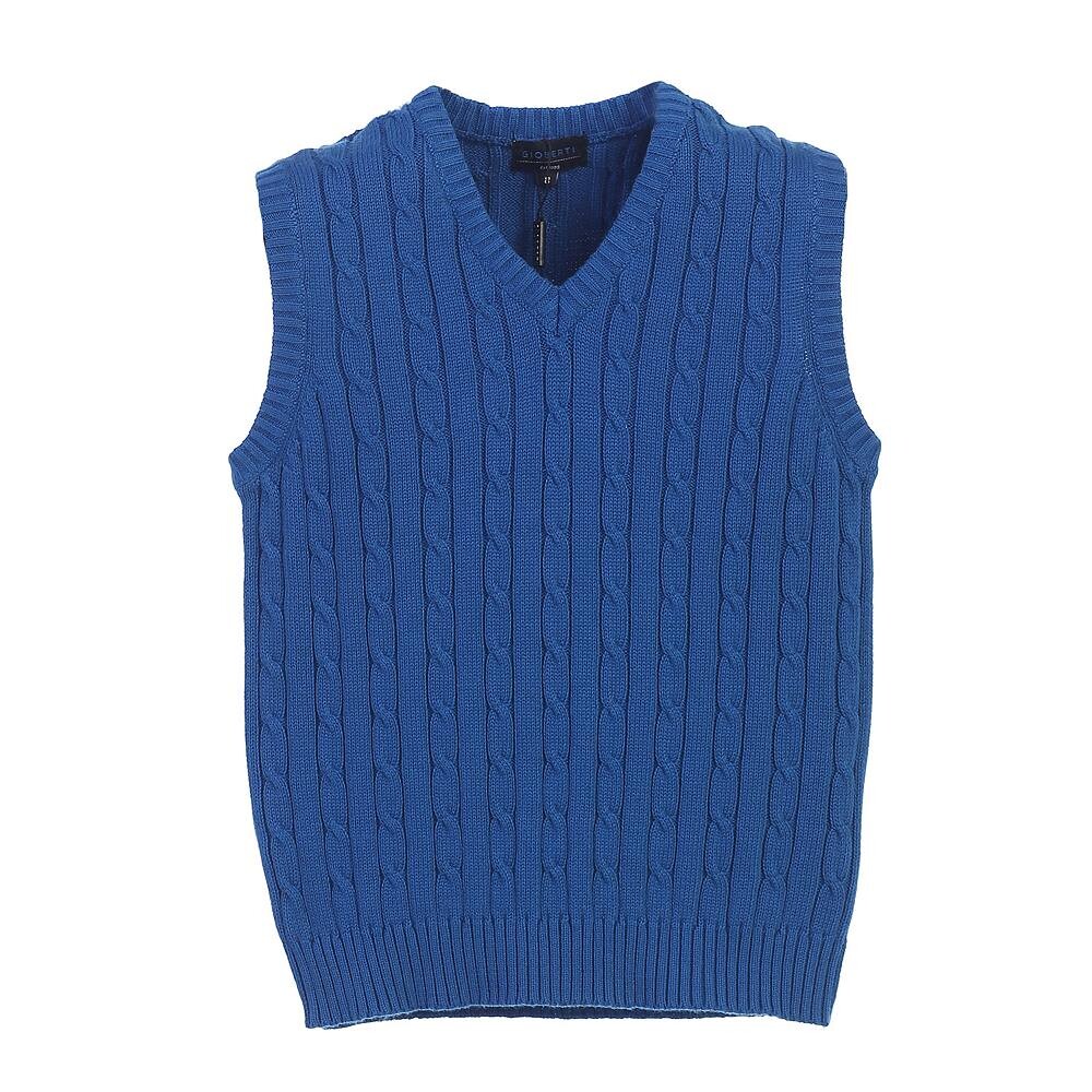 Gioberti Детский мягкий вязаный жилет из 100% хлопка с V-образным вырезом, цвет Royal Blue
Gioberti Детский мягкий вязаный жилет из 100% хлопка с V-образным вырезом, цвет Royal Blue