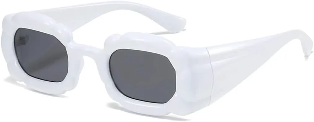 Женские солнцезащитные очки конфетных цветов UV400 в винтажном стиле с градиентом; мужские очки с широкими дужками неправильной формы UUPTTPL, White Gray
Женские солнцезащитные очки конфетных цветов UV400 в винтажном стиле с градиентом; мужские очки с широкими дужками неправильной формы UUPTTPL, White Gray