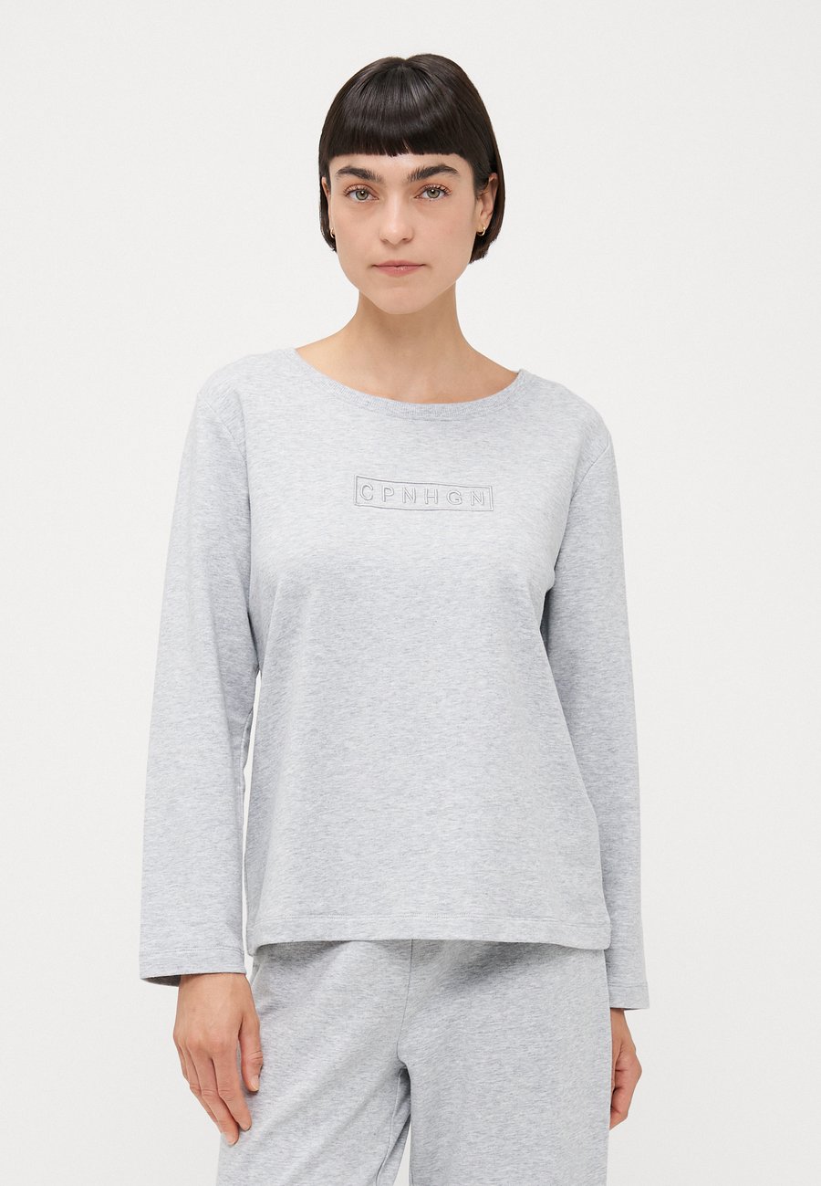Пижамный топ Copenhagen Studios LONGSLEEVE, Grey Melange/Grey
Пижамный топ Copenhagen Studios LONGSLEEVE, Grey Melange/Grey