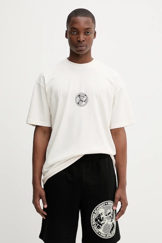 Хлопковая футболка Hugo, бежевый
Хлопковая футболка Hugo, бежевый