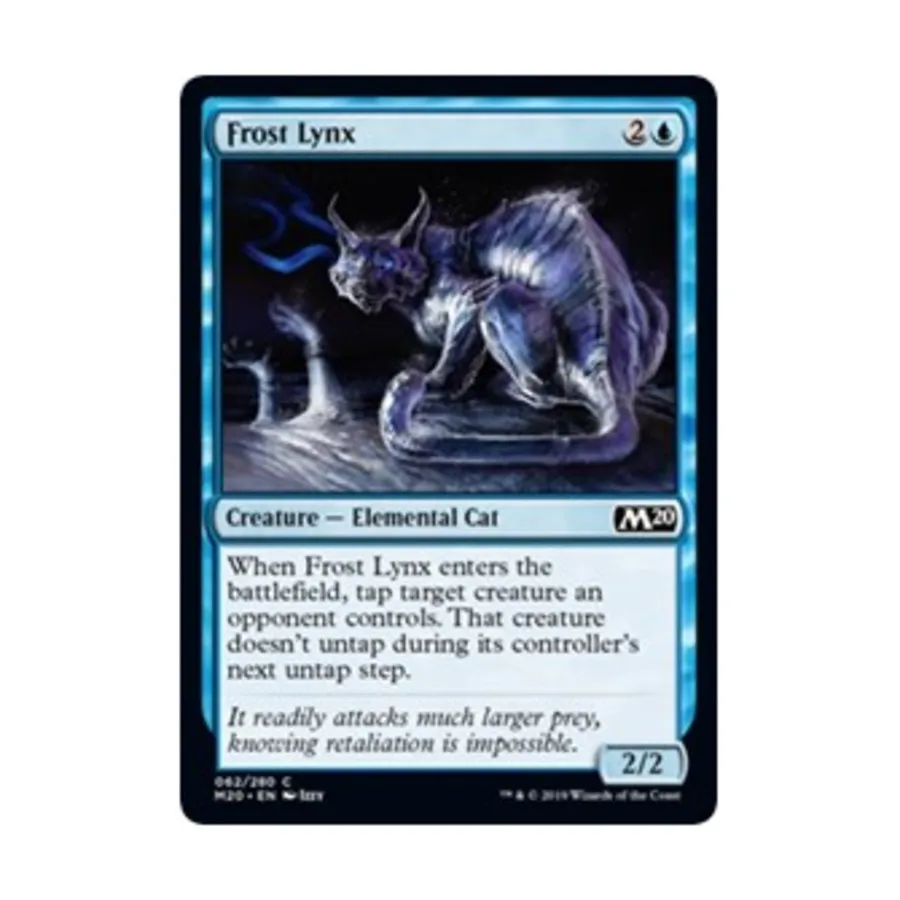 CCG Морозная рысь (С), MTG - Core Set 2020
CCG Морозная рысь (С), MTG - Core Set 2020