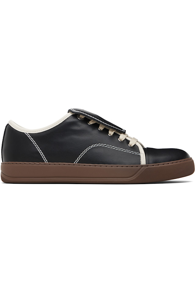 Lanvin Черные кожаные кроссовки dbb1 с язычком
Lanvin Черные кожаные кроссовки dbb1 с язычком