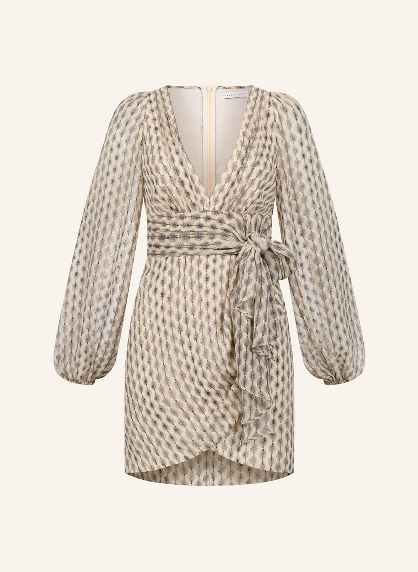 Мини-Платье с винтажным узором Claire Luise, бежевый
Мини-Платье с винтажным узором Claire Luise, бежевый