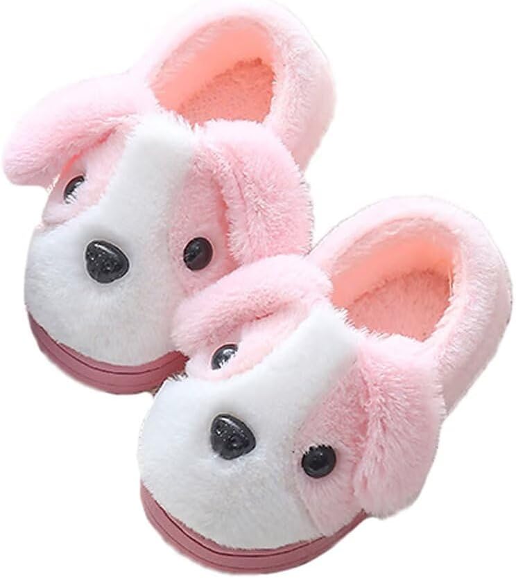 Домашние тапочки JadeRich для детей и взрослых с милым рисунком собак, флисовые, для дома и улицы, с родительско-детской моделью, с памятью формы и нескользящей подошвой, розовый
Домашние тапочки JadeRich для детей и взрослых с милым рисунком собак, флисовые, для дома и улицы, с родительско-детской моделью, с памятью формы и нескользящей подошвой, розовый