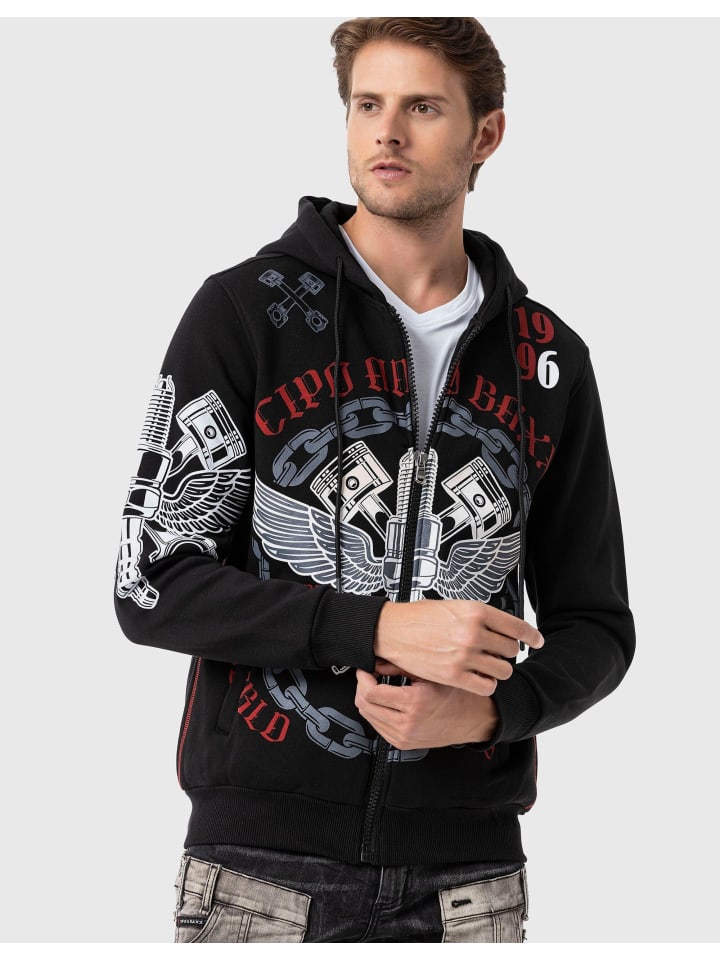 Спортивная куртка Cipo & Baxx, черный
Спортивная куртка Cipo & Baxx, черный
