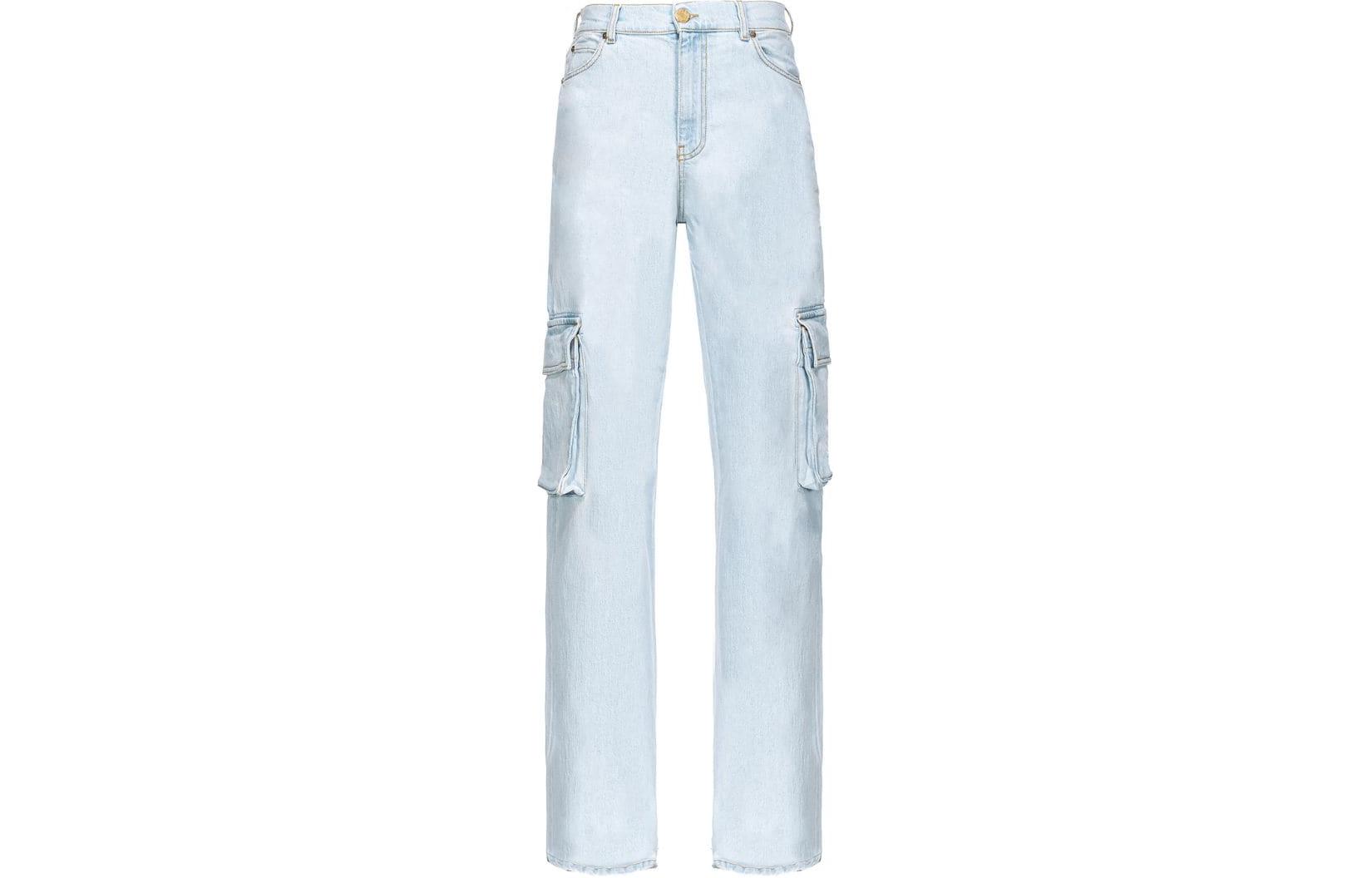 Джинсы с высокой посадкой и широкими штанинами PINKO, светло-голубой
Джинсы с высокой посадкой и широкими штанинами PINKO, светло-голубой