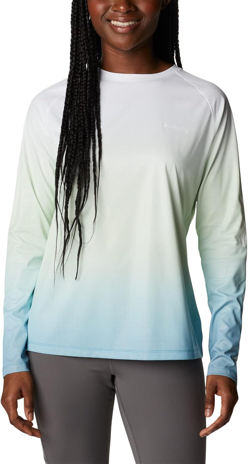 Футболка Columbia Womens Printed Tidal Deflector Long Sleeve, Light Lime/Deep Marine Gradient, Синий, Футболка Columbia Womens Printed Tidal Deflector Long Sleeve, Light Lime/Deep Marine Gradient
Футболка Columbia Womens Printed Tidal Deflector Long Sleeve, Light Lime/Deep Marine Gradient, Синий, Футболка Columbia Womens Printed Tidal Deflector Long Sleeve, Light Lime/Deep Marine Gradient
