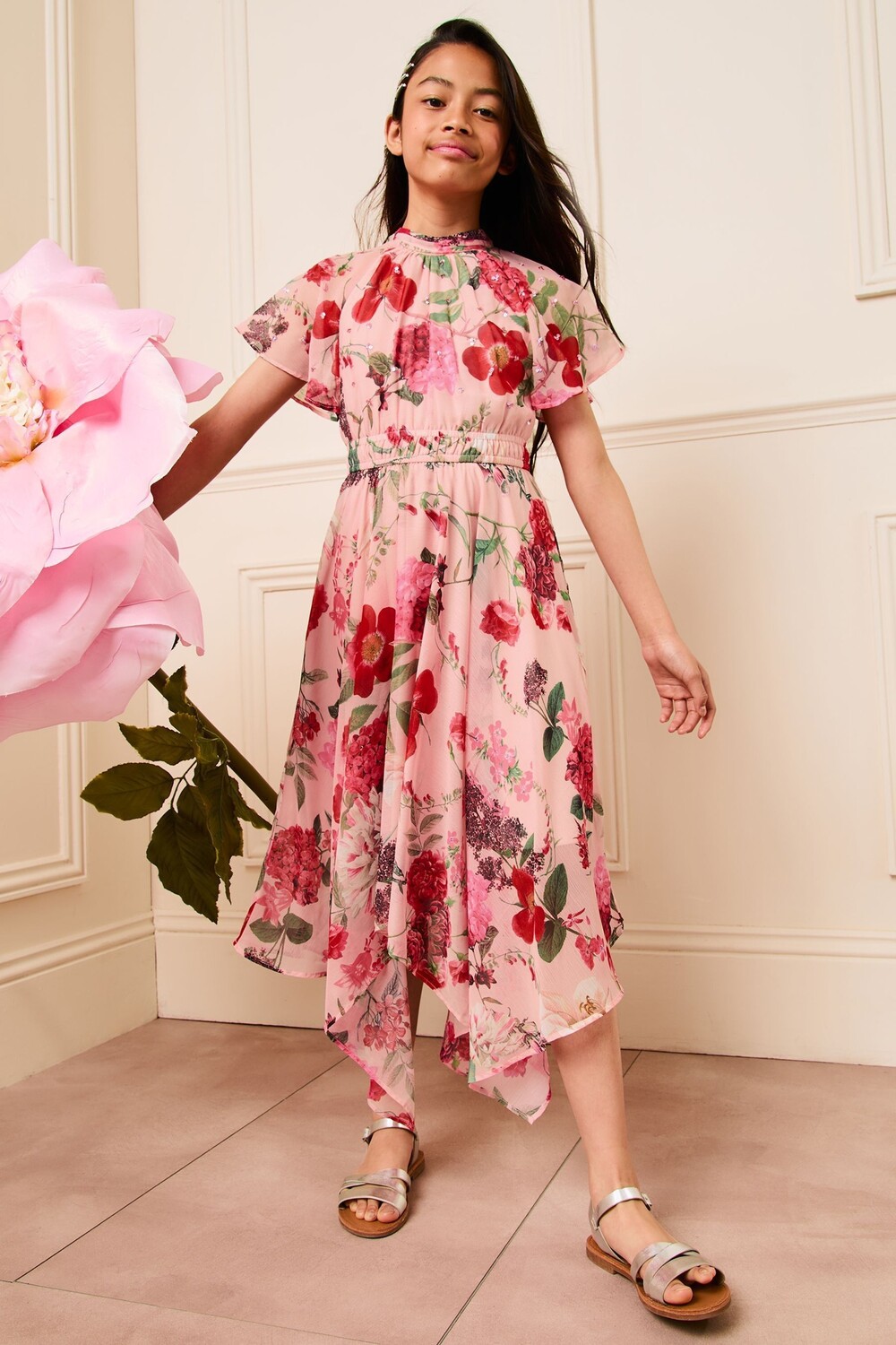 Платье из шифона с отделкой под горло (5 16 лет) Lipsy, розовый
Платье из шифона с отделкой под горло (5 16 лет) Lipsy, розовый