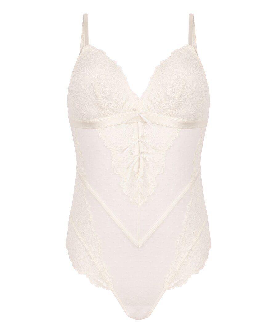 Боди Hunkemöller Posie, White
Боди Hunkemöller Posie, White