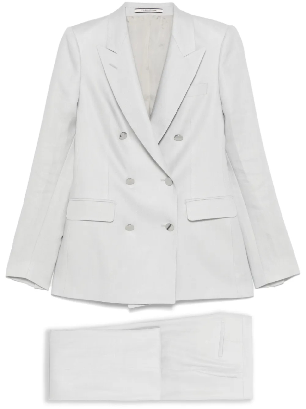 Tagliatore костюм с двубортным пиджаком, серый
Tagliatore костюм с двубортным пиджаком, серый