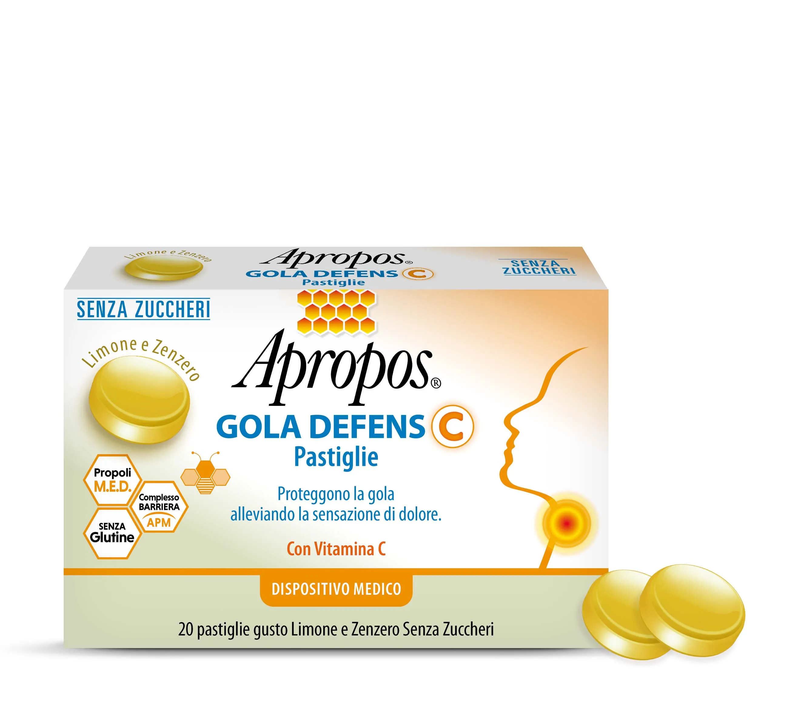 Apropos Throat Defens C Лимон Имбирь Успокаивающее Действие
Apropos Throat Defens C Лимон Имбирь Успокаивающее Действие