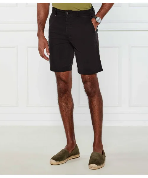 Шорты чинос Slim fit Boss Orange, черный 
Шорты чинос Slim fit Boss Orange, черный